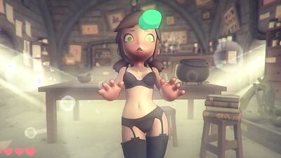 Poke Abby By Oxo potion (Gameplay part 6) Sexy Maid Girl