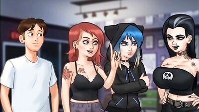 Summertime Saga Gameplay Part 19 - Naughty Girl Takes Him To Her Room