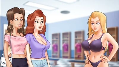 Summertime Saga Gameplay Part 19 - Naughty Girl Takes Him To Her Room
