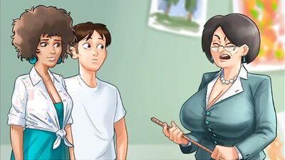 Summertime Saga Gameplay #17 - His New Girlfriend
