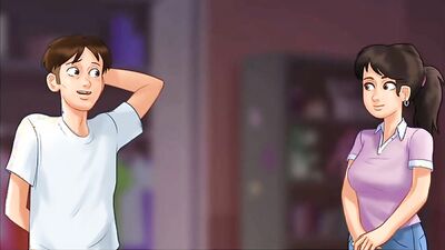 Summertime Saga Gameplay #17 - His New Girlfriend
