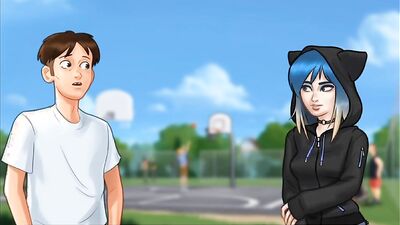 Summertime Saga Gameplay #17 - His New Girlfriend