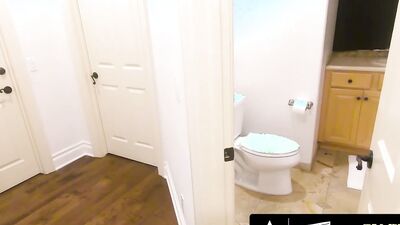 OUT OF THE FAMILY - Gorgeous Teen Jane Wilde Sucks And Gets Fucked in POV By Her Stepbrother