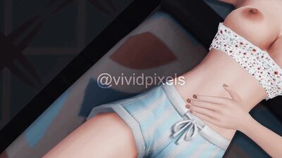 Horny Step Brother gives his bit tit Step Sister multiple orgasms - A Family Vacation Sims 4