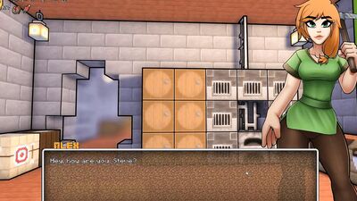 HornyCraft Minecraft Parody Hentai game Ep.27 muscular femdom pillager
