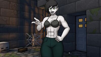 HornyCraft Minecraft Parody Hentai game Ep.27 muscular femdom pillager