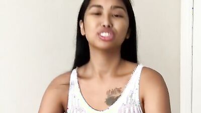 Thick Asian Sucks, Fucks, Rims, and gets Facial!