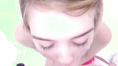 Sweet little Step Sister recommended by brother to modeling audition