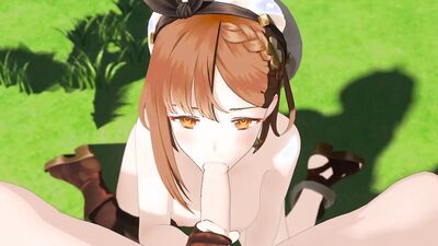 Reisalin Stout Sucking A Big Dick Outside