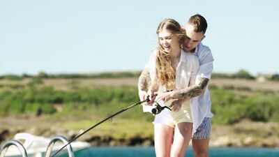 VIXEN Beautiful tourist Little Angel has passionate outdoor sex