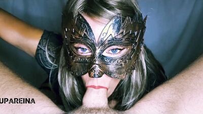 Look at me in my eyes and Rate this blowjob