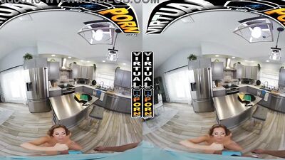 VIRTUAL PORN - Big Tits MILF Academics Starring Richelle Ryan (VR)
