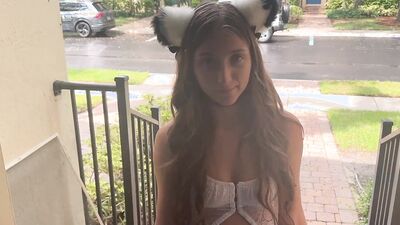 Trick Or Treater Sucks And Fucks