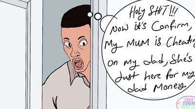 Stepmum fuck lucky son to keep her little secret, Hentai