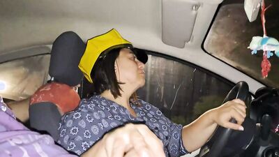 Kim And Zoe Taxi Double Step Sisters Surprise For A Lucky Passenger 4K