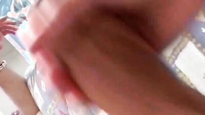 Barbara gives her a blowjob and comes in her mouth before her husband arrives