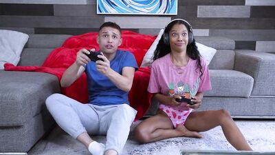 "Fine You Can Be My Boss" Ebony Stepcuz Fucks Me Raw - Eden West - MyPervyFamily