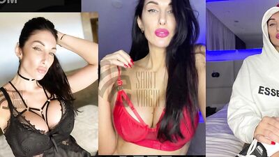 Stepmom got cum on her tits from stepson