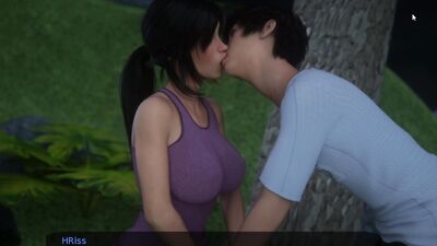 Milfy City # 21 Step sister decided to give an amazing blowjob near the lake at night