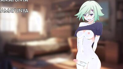 Giving Your Shy Futa  A Blowjob! (OLD)
