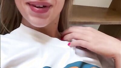 JOI Amateur sex tape from your step sister