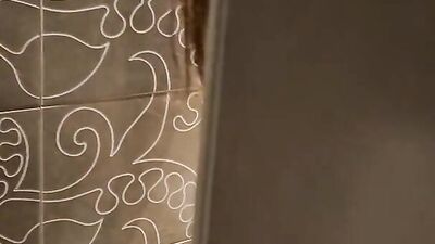 Spying little Sis masturbating in Shower
