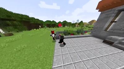 Trolled My step-SISTER with MORPH MOD in Minecraft! (Hindi)