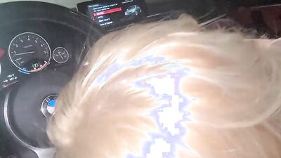 Hot Blonde Step Sister Sucks her Step Brothers Big Dick