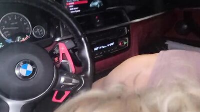 Hot Blonde Step Sister Sucks her Step Brothers Big Dick