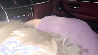 Hot Blonde Step Sister Sucks her Step Brothers Big Dick