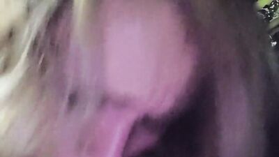 Hot Blonde Step Sister Sucks her Step Brothers Big Dick