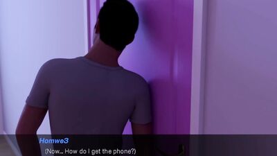 Echoes of Lust # 13 Spying on step sister and saw her masturbate