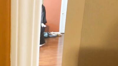 Mature Stepmom Fucks Stepson That Likes To Peek