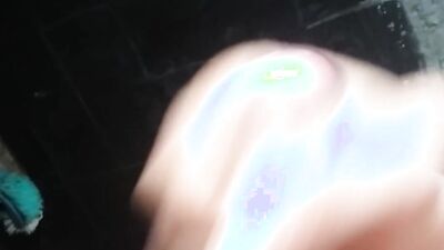 Neighbor sister-in-law's pussy was torn whole night and her ass was flogged