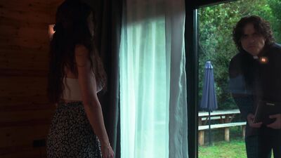 Exorcising a demon from a hot MILF / halloween