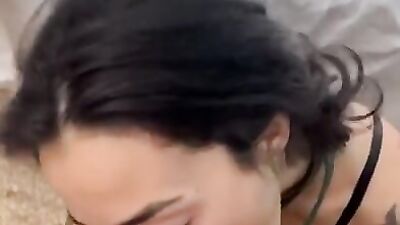 CUM IN FACE!! I'm happy !! POV CUM