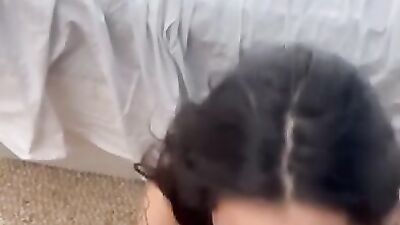 CUM IN FACE!! I'm happy !! POV CUM