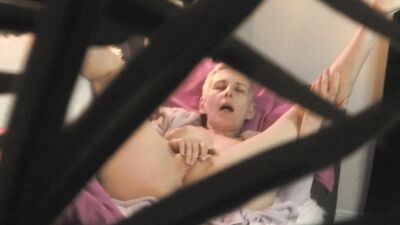 Caught Hot Stepmom Masturbating