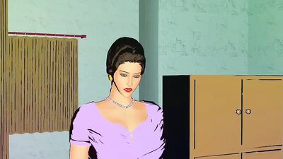 Step mom night sex with step son