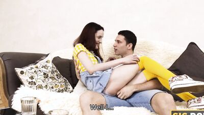SISPORN. Chick enjoys fucking with stepbrother after losing bet to him