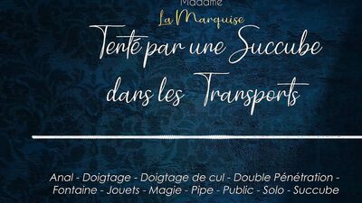 Tempted by a Succubus in public [french dirty talk audio porn]
