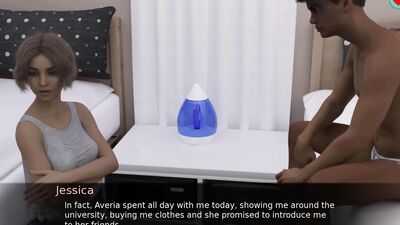 Succubus Contract: Fresh on College the Blonde Reveals Her Sexual Fantasies - Episode 4