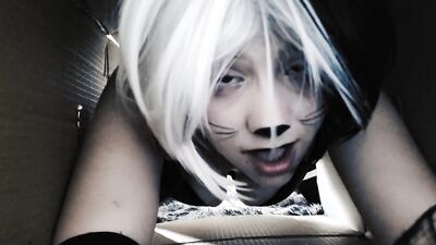 Training the Neko Slut 2: Sexy Cat Girl Gets her Pussy Destroyed