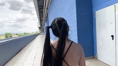 CREAMPIE Public Bathroom CATCH US