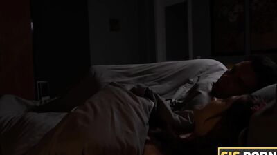 SISPORN. Pretty babe forgets about nightmare making love with stepbrother