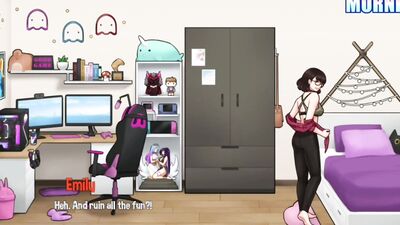 House Chores #4: Playing RPG with my stepsister - By EroticGamesNC