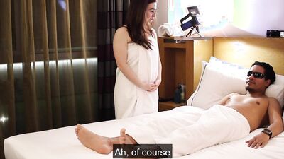 Masseuse makes an exception for a blind person