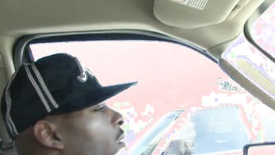 Seductive stepmom picked up by a black man