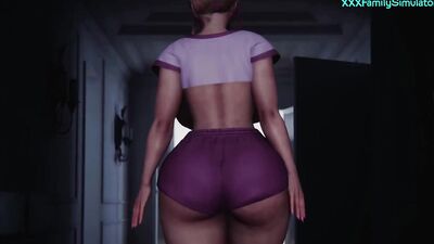 Busty MILF & Stepson 3D STEP Fantasy (4K)