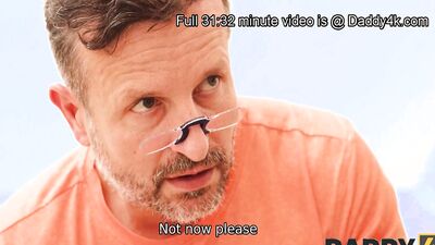 DADDY4K. George Uhl cheers up son's bored girlfriend with help of sex